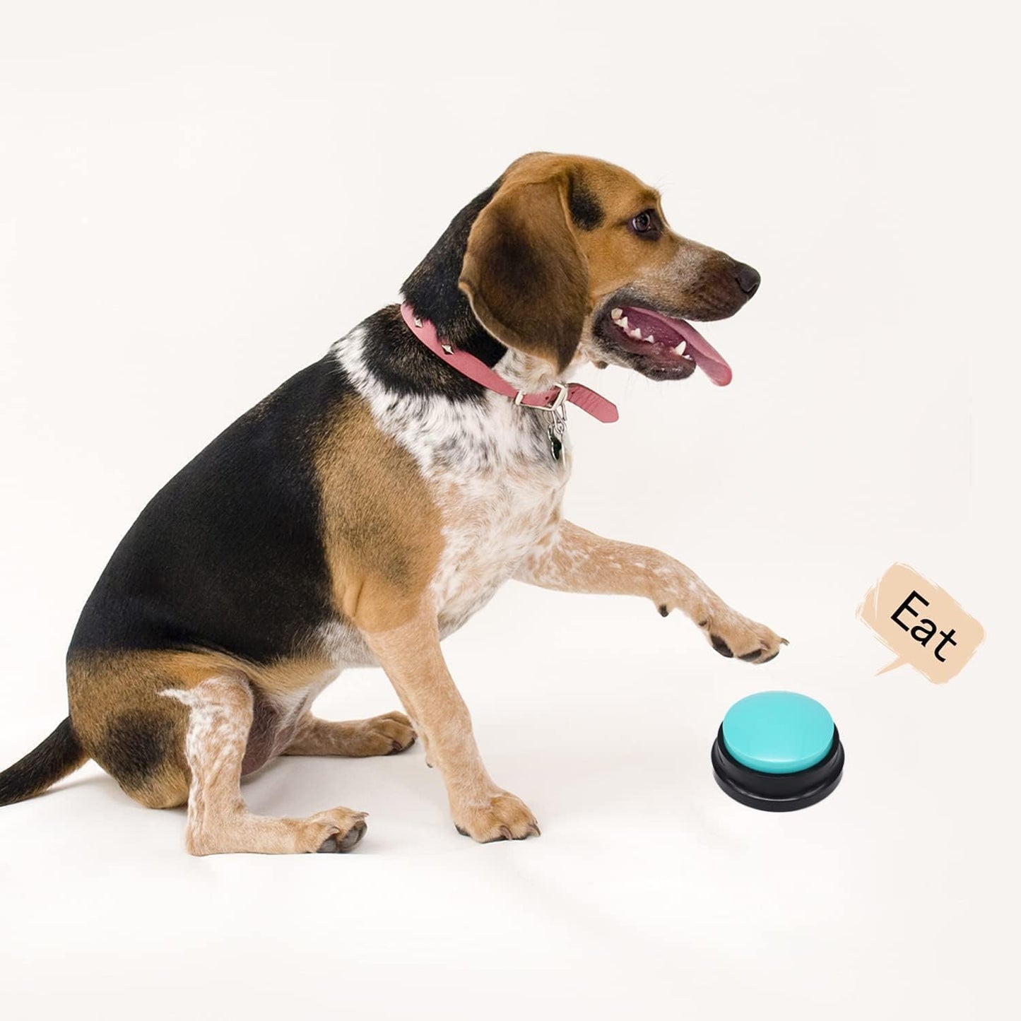 Voice Recording Button, Dog Buttons Training Words Dog Buttons for Communication Pet Training Buzzer, 30 Second Record & Playback, Funny Gift for Study Office Home 6PACK